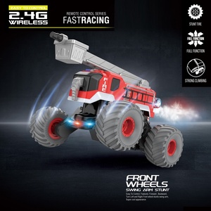 Télécommande 2,4 GHz en métal avec grandes roues, véhicule tout-terrain pulvérisateur d'eau, rotation à 360 degrés, 4 canaux, portée <span class=keywords><strong>de</strong></span> 30 m, marche et danse sur place - Product Image 3