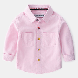 Chemises à manches longues noires unies pour garçons, vêtements unis pour enfants, nouveaux produits, recherche de distributeur - Product Image 2