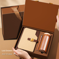 Coffret cadeau A5 personnalisé avec impression du logo Coffret d'entreprise de luxe Ensemble de cahiers A5 promotionnels pour cadeaux d'affaires promotionnels