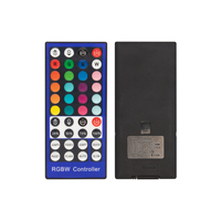 Kit de bandes lumineuses led, 16,4 pieds, ambiantes, multicolores, changeantes, pour chambre à coucher, RGBW, linéaire, étanche, flexible