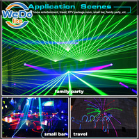Laser Cube Projecteur 3W Rgb Animation Laser Light Show Projecteur Pro Sans Fil APP 3D Rgb Animé Laser Projecteur Lumière