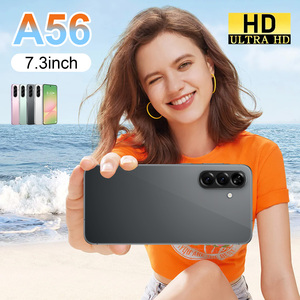 Hot bán A56 điện thoại thông minh deca-core CPU 108mp phía sau máy ảnh HD 7.3 inch màn hình <span class=keywords><strong>Dual</strong></span> <span class=keywords><strong>Sim</strong></span> 16GB + 1TB Bộ nhớ <span class=keywords><strong>Android</strong></span> 14 Mobilephone - Product Image 3