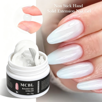 Lampe LED MCB PRO pour extension d'ongles sans transfert, gel de construction acrylique 3D pour sculpture et French manucure à base d'eau