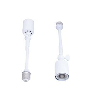 Universal E27 to E27 Extension LED <strong>Lamp</strong> <strong>Holder</strong> Plastic ABS Desk <strong>Lamp</strong> Adjustment Accessories Wholesale From Manufacturer - Product Image 5