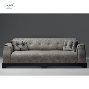 EKAR Canapé Lancaster Style Old Money Capitonne Ensemble de meubles intemporels pour la maison Villa Hôpital et école Caractéristiques d'angle extensibles - Product Image 4
