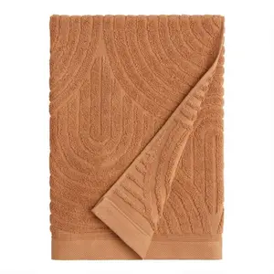Asciugamani jacquard personalizzati da 140*70cm asciugamano con logo in rilievo 100% cotone per spiaggia/palestra