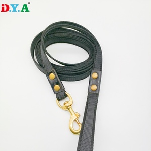 Correa de látex de Material PP antideslizante resistente de lujo, correa para mascotas, correas de perro de lujo con hebilla de Metal de latón - Product Image 4