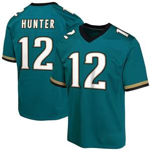 Grosir # 12 Travis Hunter # 16 Trevor Lawrence Jersey Pria Bahan Bernapas Ukuran Besar Bordir Jersey - Product Image 6