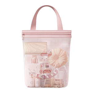 Trousse de Toilette en Maille à Imprimé Cartoon, Grande Capacité, Sac de Rangement Portable pour Maquillage et Articles de Toilette - Product Image 5