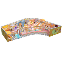 Aoleao Aire de jeux intérieure personnalisée pour villa, piscine à balles, toboggan en spirale, structure d'escalade pour enfants, jeux souples certifiés CE TUV CPC