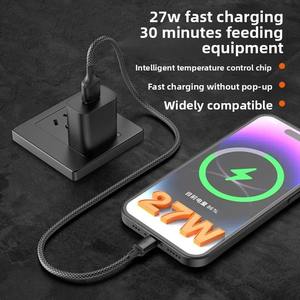 สายชาร์จโทรศัพท์มือถือ Vivo แบบชาร์จเร็วพิเศษ ชนิด Type-C พร้อมการป้องกันแบบถักและวัสดุ TPE รองรับการชาร์จเร็ว 3A สำหรับกล้อง - Product Image 4