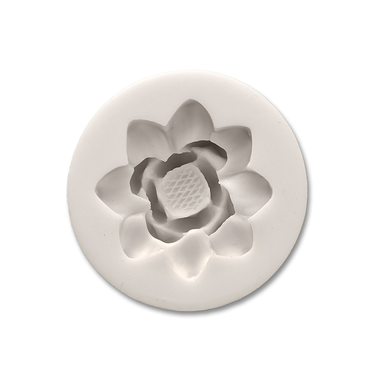 Moule Silicone Forme Fleur D’étamine – Pour Fondant, Chocolat, Pâte Polymère, Réutilisable, Résistant à La Chaleur