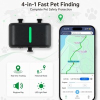 Traceur GPS d'activité pour chiens et chats, étanche IP68, avec clôture virtuelle sans fil, compatible Android et iOS, pour la vente en gros (Cat-M/NB-IoT)