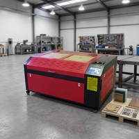 Machine de découpe et de gravure au laser CO2, vitesse de gravure maximale, profondeur de coupe pour acrylique, bois, cuir, céramique, carrelage, coquille