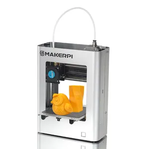 MakerPi M1 마이크로 2.2kg 휴대용 소형 자기 침대 양식 미니 스타터 3d 프린터 저렴한