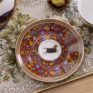 Juego de Té y Café de Porcelana Fina de Lujo Estilo Nórdico con Diseño de Caballo de Guerra, 15 Piezas, Promocional - Product Image 6