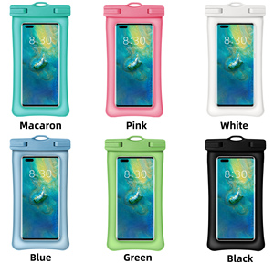 Nổi dauble túi khí Bơi Chống rơi điện thoại di động Túi trường hợp phổ quát TPU IPX8 không thấm nước điện thoại di động Túi - Product Image 3