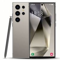 Teléfono Inteligente Android S24 ULTRA 2025 de 7.3 Pulgadas, 16GB+1TB de Almacenamiento, 5G, Doble SIM, Cámara de 108MP, Procesador MTK, Usado, Francés, para Juegos