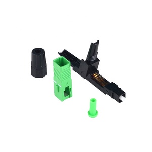 Conector de Pre-Pulido Rápido <span class=keywords><strong>FAC</strong></span> UPC APC OEM Azul Verde FTTH, Ensamblaje Rápido, Fibra Óptica Interior, Equipo de 12V CC, Reutilizable 04 - Product Image 4