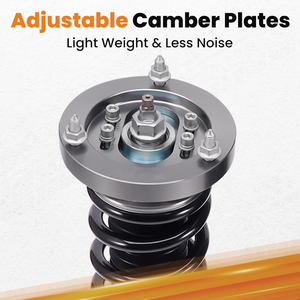 Nouveau pour amortisseurs <span class=keywords><strong>filetés</strong></span> à 24 niveaux de réglage pour les modèles E46 berline 98-05 coupé avant/arrière - Product Image 4