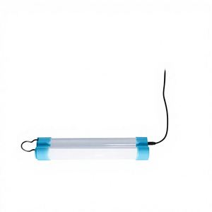 Lanterne de camping solaire LED portable, étanche IP65, avec crochet magnétique, intensité réglable, lumières d'urgence pour la maison et la tente, corps de lampe en ABS - Product Image 1