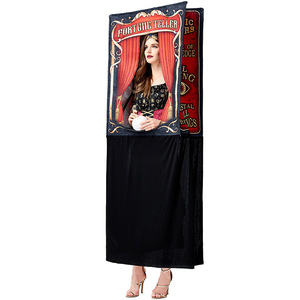 Costume d'halloween pour adulte, jeu de rôle, cosplay, bal, fête, sorcellerie, femme qui dit la fortune - Product Image 3