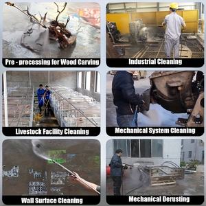 Mesin Cuci Tekanan Tinggi 200bar 2900PSI Mesin Cuci Mobil Tekanan Tinggi 9HP Mesin Cuci Mobil Industri Bensin Mesin Cuci Tekanan Tinggi - Product Image 5