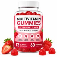 Gummies multivitaminés de qualité export avec 13 vitamines et minéraux pour les marchés américains et européens – Fabricant certifié pureté