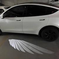 Projecteur de Bienvenue Aile d'Ange pour Rétroviseur Latéral Tesla Model Y/Y Juniper 2025 2026