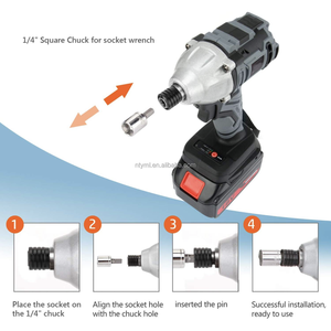 Tùy chỉnh không dây 21V điện tác động cờ lê mô-men xoắn cao Nguồn điện cho Diy & công nghiệp sử dụng chứng nhận bởi GS - Product Image 5