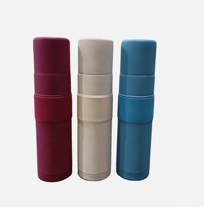 Vaso Térmico de Acero Inoxidable con Forma de Bala para <span class=keywords><strong>Mate</strong></span>, con Tapa Hermética, para Uso Diario en Cafeterías, Oficinas y Exteriores - Product Image 1