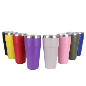 Vaso Térmico de Acero Inoxidable Buck de 16 oz, Taza de Vino con Aislamiento al Vacío de Doble Pared, Tapa Deslizante Transparente, Botella de Agua Personalizable - Product Image 2