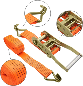 วงล้อลากรับน้ำหนักมากสายรัดโพลีเอสเตอร์ผูกลงสายรัดรถบรรทุกสินค้าอุปกรณ์เสริมในรถยนต์ขายดี - Product Image 4