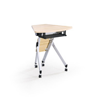 Table pliante pour salle de formation, mobilier scolaire pour étudiants, table de conférence