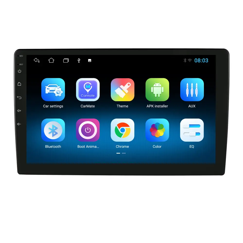 2g 32g Touch Screen Android Car Radio Gps 10.1 Inch With Wifi Split Screen Video Out Bt Fm 2usb Phone Link Android Car Stereo