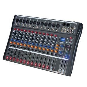 Professional 12 Channel Mixer With Dsp Effects <b>Bluetooth</b> Usb Audio Sound <b>Card</b> - Product Image 2