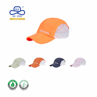 Odm Oem Custom Logo Golfhoed Met Geruit Patroon 5 Paneel Basketbalpet Sportieve Stijl Hardloop & Camp Pet Met Borduurprint