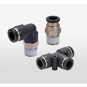 Piezas neumáticas de accesorios de empuje de latón PISCO KL12 - Product Image 1