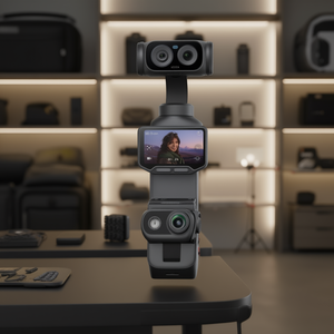 Caméra d'action Insta360 8K 4320p avec écran de 2 pouces, WiFi 6, Bluetooth, pack créateur noir - Product Image 3