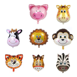 Pallone Gigante a Forma di Testa di Animale in Foil, Palloncino Gonfiabile per Decorazioni di <span class=keywords><strong>Compleanno</strong></span>, Natale, Feste per Bambini e Baby Shower - Product Image 2