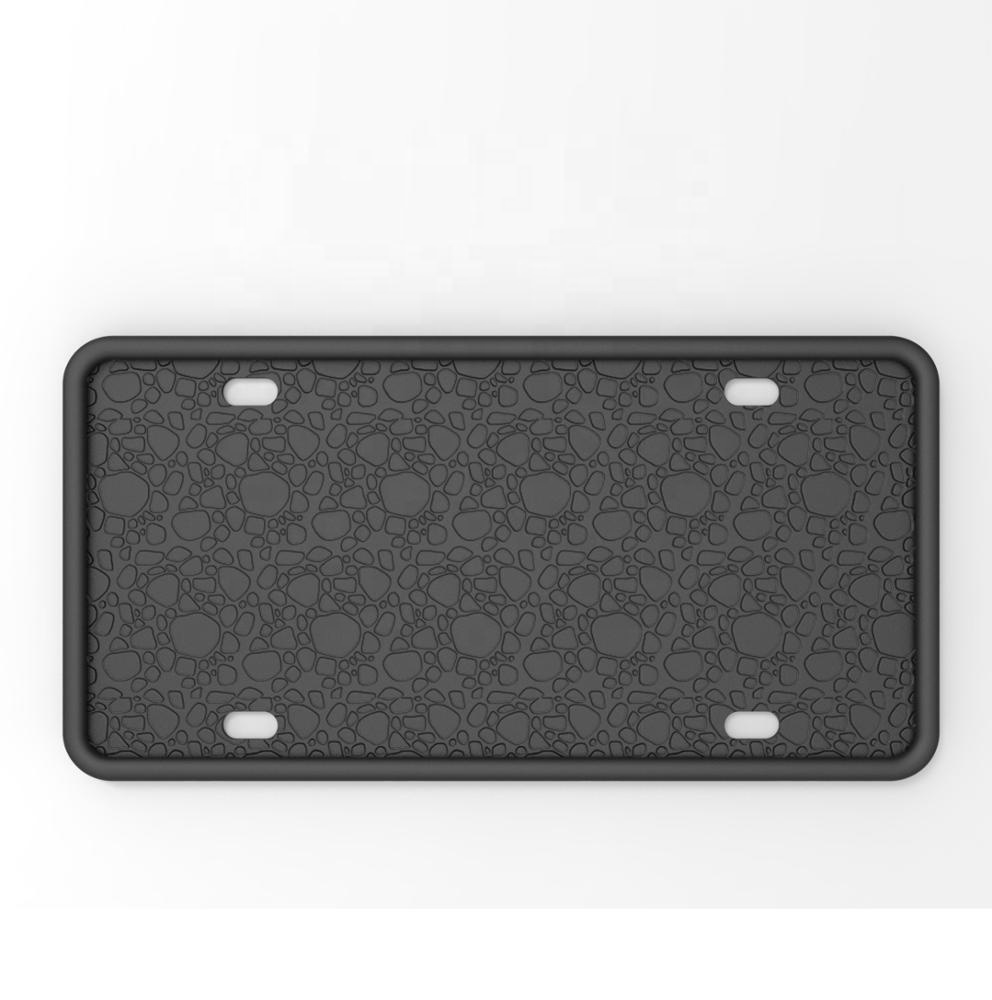 Американский силиконовый защищенный от тряски защитный чехол для номерного знака держатели рамы номерного знака