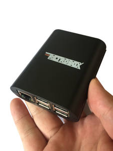 Boîtier de protection en plastique pour carte Raspberry Pi 3B avec logo imprimé professionnellement par New Fly - Product Image 3