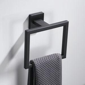 <span class=keywords><strong>Porte</strong></span>-serviettes <span class=keywords><strong>mural</strong></span> auto-adhésif moderne en acier inoxydable, populaire pour la salle de bain - Product Image 5