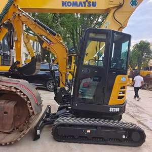 Mini-excavatrice Sany d'occasion 2,6 tonnes de Chine, modèles U35, 26U, 60C, 55C, Sany26, Sy35, Sy60, Sy75c, Sy26u, 3 tonnes, Sy60c, Sy35, avec moteur YANMAR - Product Image 5