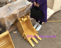 Disesuaikan kualitas baik Mini ekskavator gatal ember 300mm 400mm