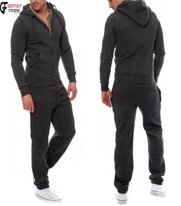 Chándal para hombre, de 2 piezas Sudadera con capucha, chándales atléticos, conjuntos de traje de jogging informal a través de MOQ bajo, chándales para hombre - Product Image 6