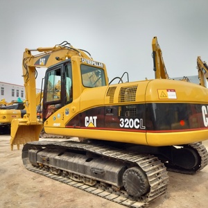 Excavatrice sur chenilles Caterpillar 320CL d'occasion, modèle 2020, godet de 0,8 m, puissance de 104 kW, 2001-4000 heures, d'origine japonaise, bon état - Product Image 2