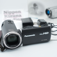Plc Hc-v360ms Full Hd Camcorder Black 50x W/ Accessories Working for Warranty Product