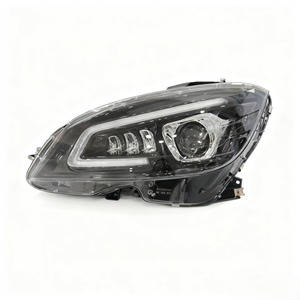 Phare pour Mercedes Benz Classe <span class=keywords><strong>C</strong></span> W204 2007-2010 Assemblage Lentille Modifiée Pièces De Voitures Feux Avant Accessoires Auto - Product Image 1