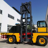 Nouveau chariot élévateur latéral de 6 tonnes avec moteur diesel Euro V de 90 kW, mât à trois étages, hauteur de levage de 3500 mm